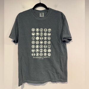 Blue Marvel‎ Avengers campus comfort colors icon shirt